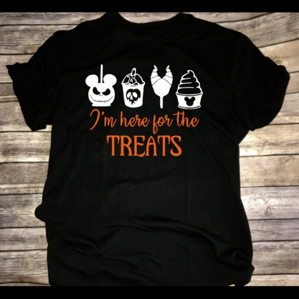 Halloween Disney Shirt I’m here for the Treats NEW